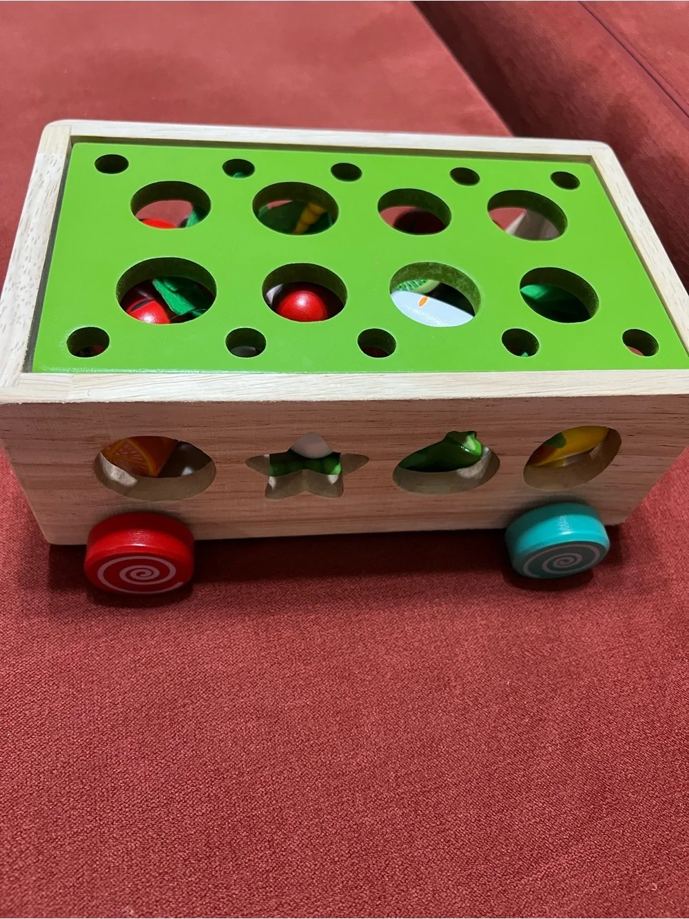 Toddlers Montessori Wooden Educational, Shape Sorting Toy
